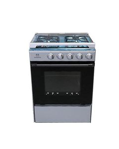 NASCO 4 BURNER GAS COOKER SNIPER B SILVER NASGC-SNIPER60S