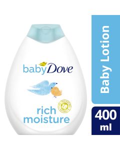 Baby Dove Rich Moisture Nourishing Baby Lotion 400ml x6