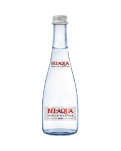 BEL-AQUA Sparkling Water 330ml Glass Bottle / Unit
