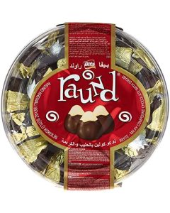 BIFA RAUND MILKY COMPOUND WITH CREAM CHOCOLATE CANDY 1kgx100pc/PACK