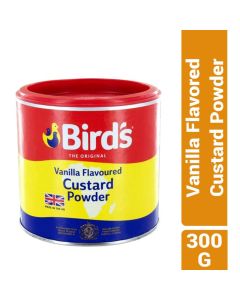 Birds Vanilla Flavored Custard Powder - 300g x12