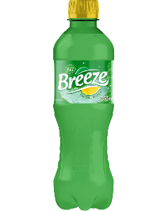 BEL-Breeze Lemon Plastic PET 350ml Bottle - 16bttls/Pack