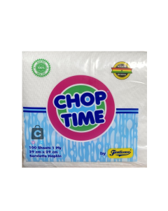 CHOP TIME (Serviette) Tissue,100 Sheets x15