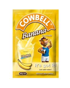 COWBELL Banana 40g sachet x100