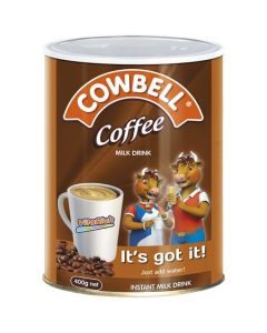 COWBELL Coffee 400g Tin /Box