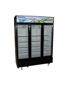 NASCO 990LTR DISPLAY FRIDGE NAS-CH1300-3DR
