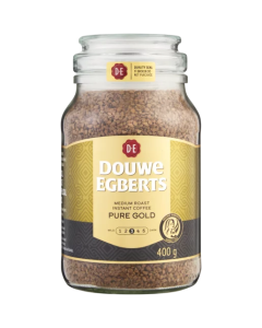 Douwe Egberts Pure Gold Instant Coffee - 400g Limited Edition Jar