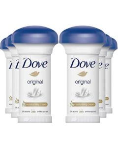 Dove Deodorant Stick Moisturizing Cream Mushroom – Original - 50 ml (Pack of 6)