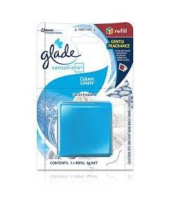 Glade Sensation Ref Clean Linen 8G