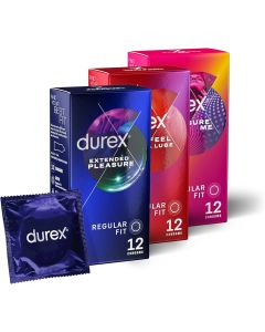Durex Condom Bundle - Extended Pleasure (per pack)