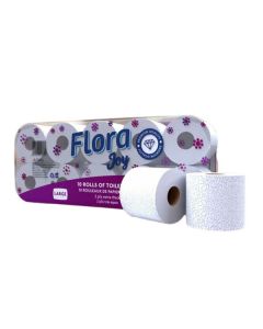  Flora Toilet Roll 10 rolls 