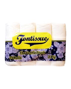 FonTissue Individually Wrapped Toilet Paper Tissue (24rolls)  x2