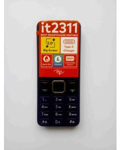 ITEL It2311 Feature Phone-2.0"-Type C Charger - 1500mAh