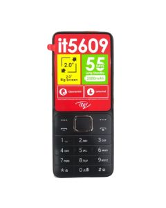 Itel It5609 -2.0" - Dual SIM With FM Radio - 4MB ROM - 4MB RAM - 1.3MP - 2500mAh