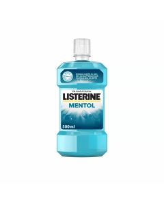 Listerine Cool Mint Antiseptic Mouthwash for Bad Breath, 500ml x6