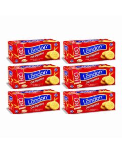 McBerry London Oats Digestive Biscuit 105gx6x72