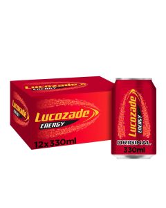 Lucozade Energy Original Can 330ml x12