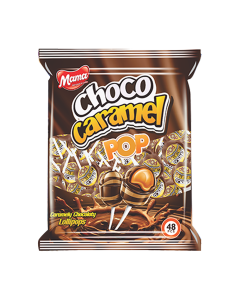 Mama Choco Caramel Pop   (48x16packsx16g)