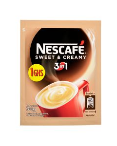 Nescafe 3in1 Sweet & Creamy Pouch 30g x8