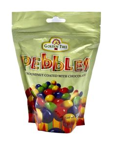Golden Tree Pebbles Groundnut Coated With Chocolate 340g