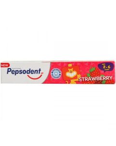 Pepsodent Tooth Paste Kids Strawberry - 120x45g