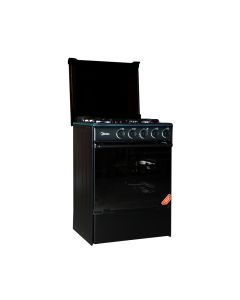 MIDEA 4 BURNER GAS COOKER M-SNIPER60-BLACK