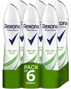 REXONA DEO AER ALOE VERA ARN 6X200ML