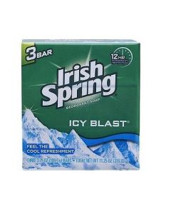 Irish Spring Soap Icy Blast 3 BAR- 106.3G
