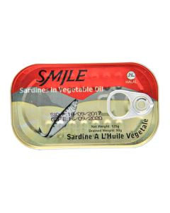 Smile Sardine - 125g x50