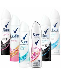 Sure Deodorant Spray Women - 250mlx6