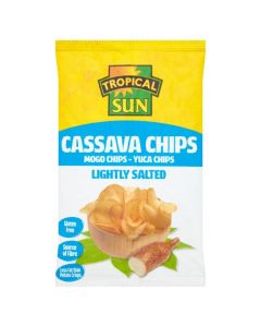 Tropical Sun Cassava Chips Lightly Salted 80g