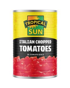Tropical Sun Chopped Tomatoes 400gx12