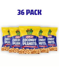Tropical Sun Crunchy Coconut Peanuts Sachet 330gx36