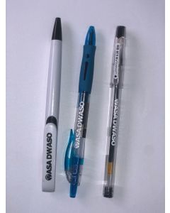 Customized Pens (Black, Red & Blue) x8