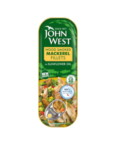 John West Smoked Irish Mackerel 20g x10