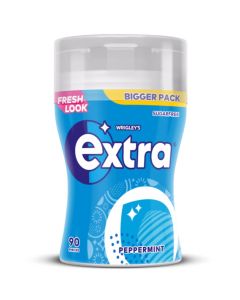 Wrigleys Extra Peppermint Chewing Gum 90s 126g