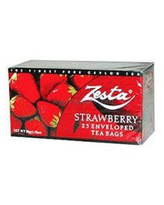 Zesta Strawberry Tea Bag - 25 BAGSx12